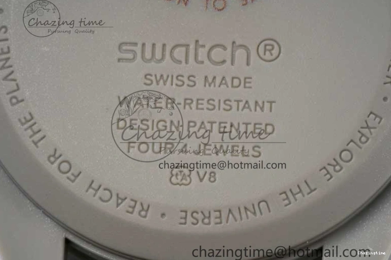 0309 Speedmaster Misson To Saturn 1:1 Best Edition Beige Dial On Nylon Strap Quartz Casual 7861